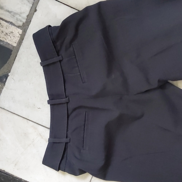 Ann Taylor Gray cuffed work pant - Picture 2 of 5